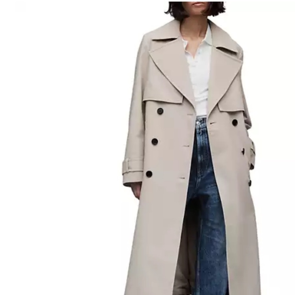ALLSAINTS SOLD OUT
Mixie Leopard Trench Jacket NWT - SZ US 12 - Picture 3 of 9